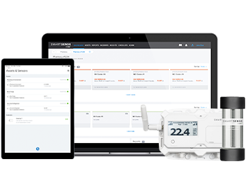 SmartSense Web and Mobile apps and sensors
